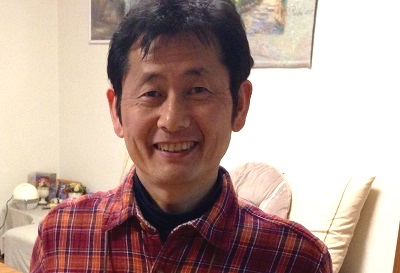 ごあいさつ顔の園長